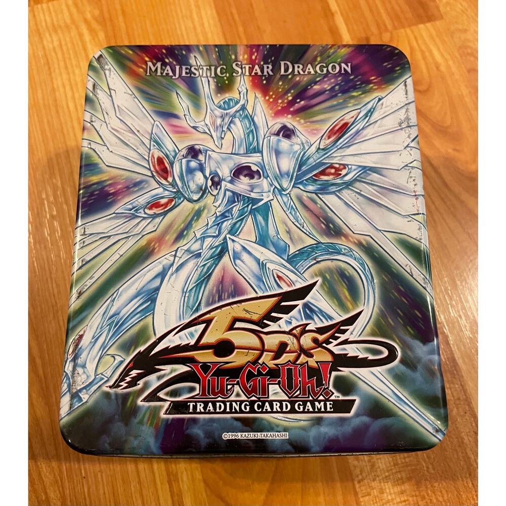 Bundle of 87  Yu Gi‎ Oh cards in Original Tin